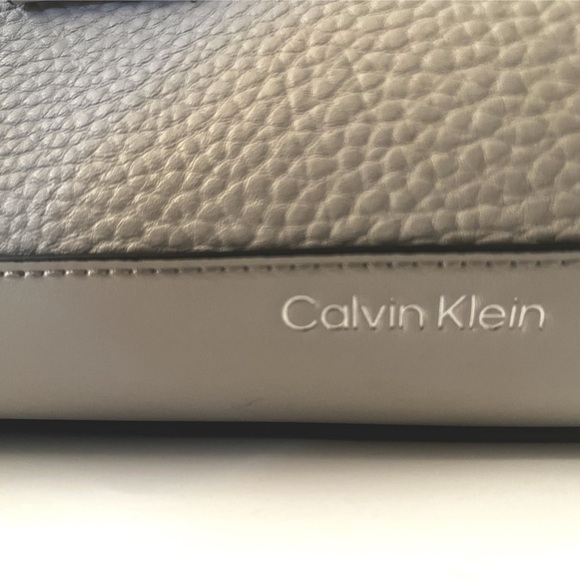 Calvin Klein Light Gray Satchel - Picture 3 of 16